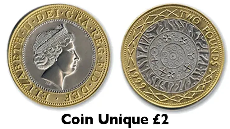 Coin Unique 2 Pound and 50 Pence Magic Trick - magic trick