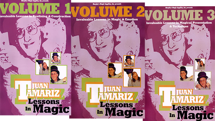 3 Vol. Combo Juan Tamariz Lessons in Magic video DOWNLOAD - magic trick