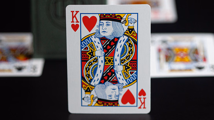 Smoke & Mirrors Anniversary Edition: Green Playing Cards by Dan & Dave - thumbnail 4
