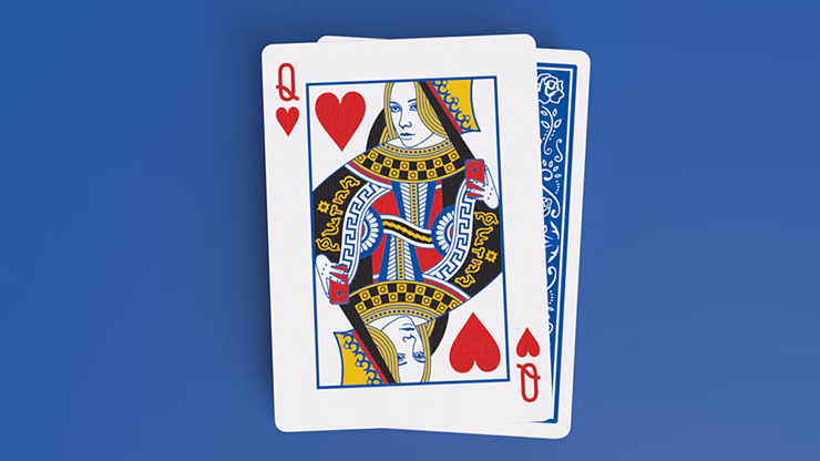 Black Roses Blue Magic Playing Cards - thumbnail 4