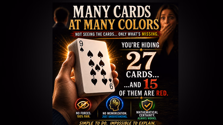 Many Cards at Many Numbers by David Greene eBook DOWNLOAD - magic trick