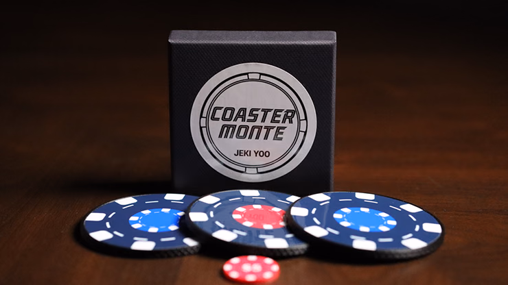 Coaster Monte by Jeki Yoo - magic trick