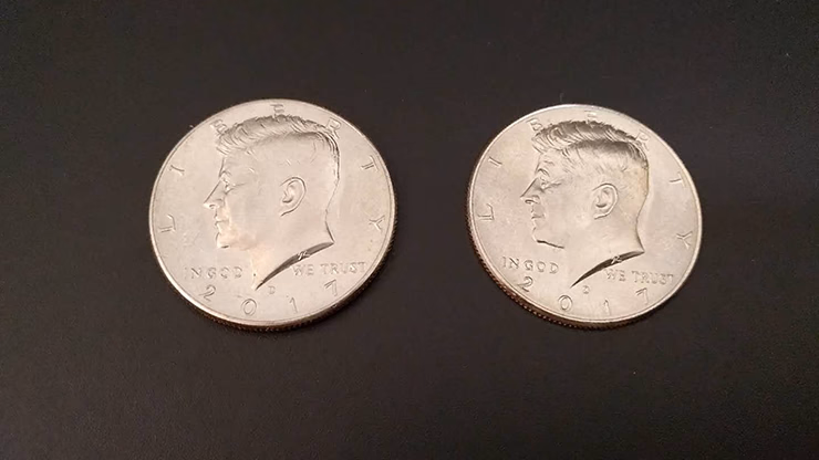 N2 Coin Set (Half) by N2G Magic - Trick - thumbnail 4