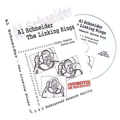 Al Schneider Linking Rings by L&L Publishing - DVD - magic trick