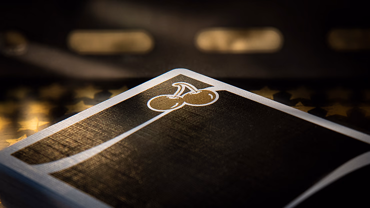 Cherry Casino (Monte Carlo Black and Gold) Playing Cards by Pure Imagination Projects - thumbnail 4