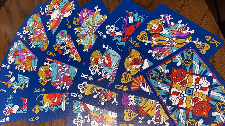 Bicycle Yaksha Oni Playing Cards by Card Experiment - thumbnail 3