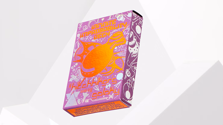 The Hitchhiker's Guide to The Galaxy- The Infinite Improbability Deck (Don't Panic Purple) - thumbnail 6