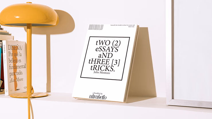 tWO (2) eSSAYS aND tHREE [3] tRICKS. by Julio Montoro (English) - magic trick