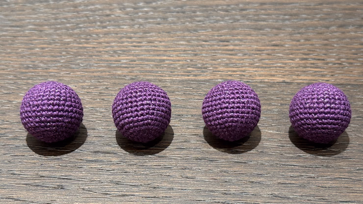Shining Crochet Balls (Dark Purple) by JT Magic - thumbnail 4