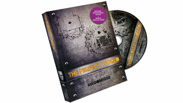 The Perfect World (DVD and Deck) Mago Migue and Luis De Matos - magic trick