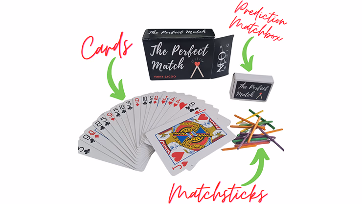 PERFECT MATCH (Gimmicks and Online Instructions) by Vinny Sagoo - Trick - thumbnail 3