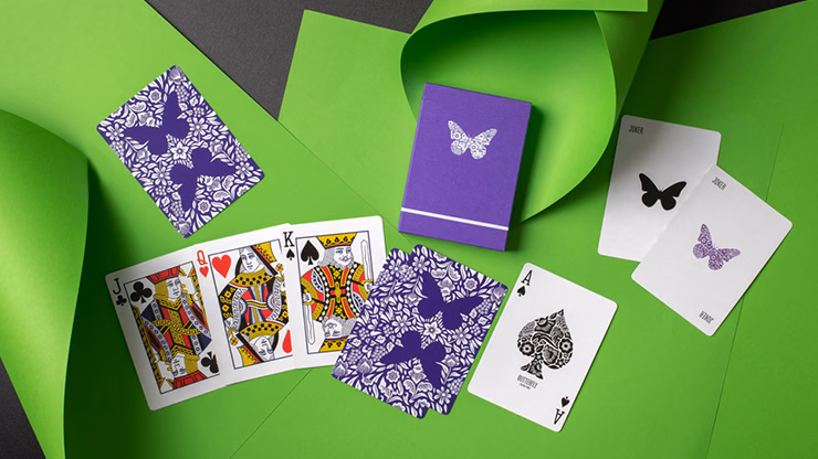 Butterfly Playing Cards (Royal Purple Edition) - thumbnail 6