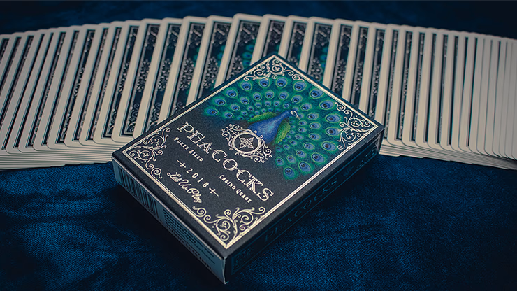 Limited Edition Peacocks Playing Cards by Rocsana Thompson - Image 2