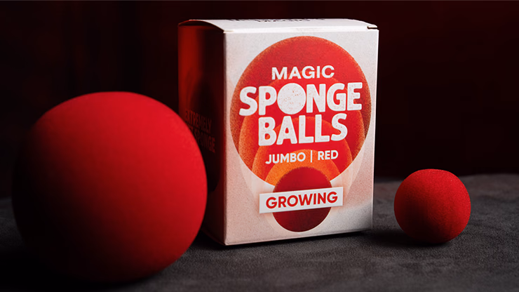 Magic Growing Sponge Ball RED by Murphy's Magic - thumbnail 4