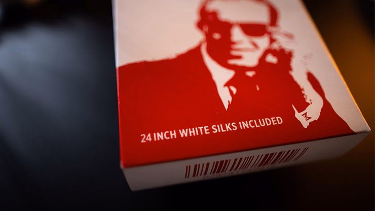 Slydini's Knotted Silks (White / 24 Inch) by Slydini & Murphy's Magic - Trick - Image 2