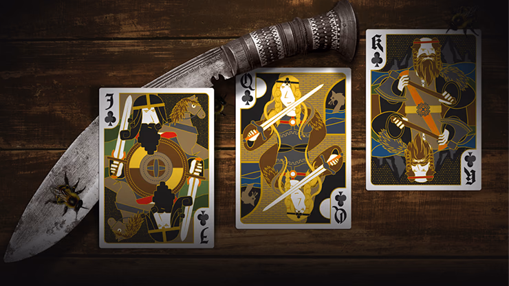 Secret Tale Ragnar White Bee Collector's Playing Cards - thumbnail 5