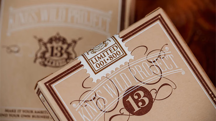 Limited No.13 Table Players Vol.13 Playing Cards by Kings Wild Project - thumbnail 6