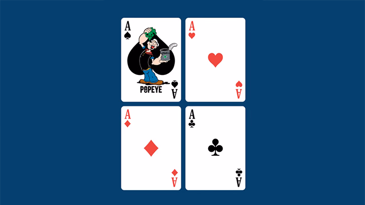 Bicycle Limited Edition Popeye The Sailor Man Playing Cards by Collectible Playing Cards - thumbnail 3