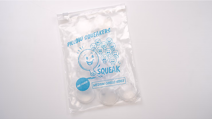 Pillow Squeaker Single Voice (12pk Medium) by Murphys Magic - magic trick