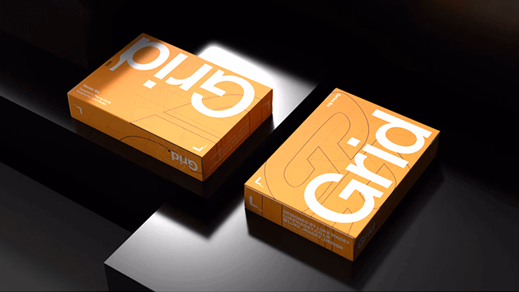 Grid Series Six- Typographic Playing Cards - thumbnail 5