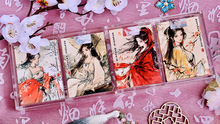 Four Beauties (DiaoChan) Playing Cards - thumbnail 6