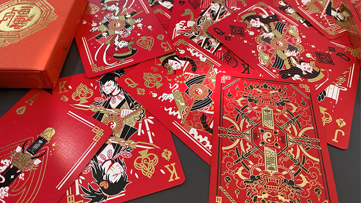 Geung Si The Torpor (Red) Playing Cards - thumbnail 5