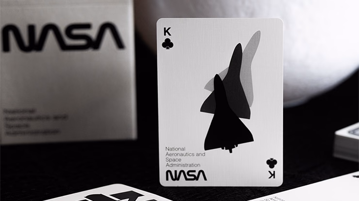 Silver Foil NASA Worm Playing Cards - thumbnail 6