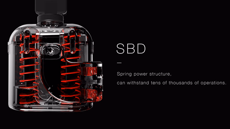 Hanson Chien Presents SBD (Sponge Ball Dropper) by Ochiu Studio (Black Holder Series) - Trick - thumbnail 6
