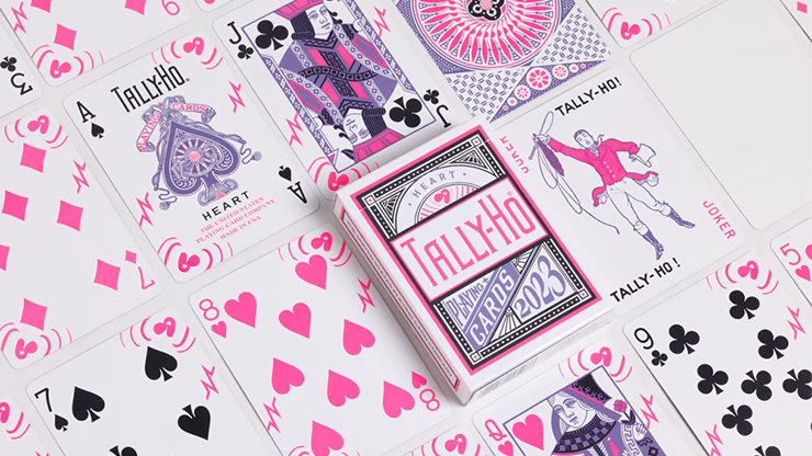 Tally Ho Circle Back Heart Playing Cards by US Playing Card Co. - Image 2