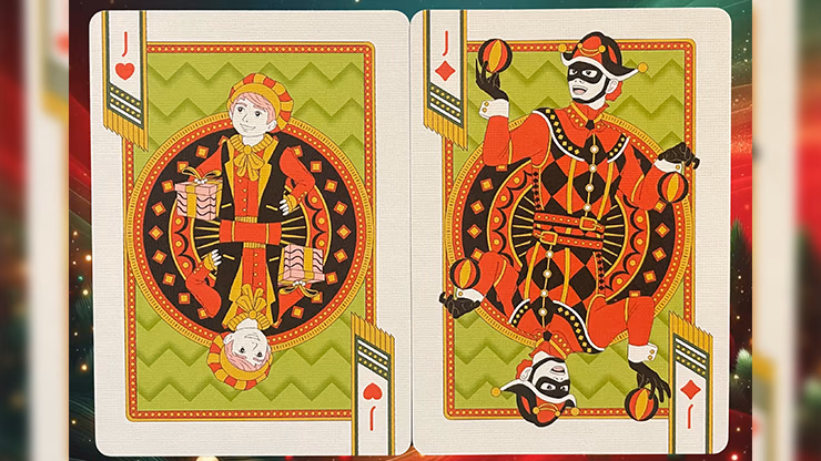 Bicycle Nutcracker (Green Gilded) Playing Cards - thumbnail 3