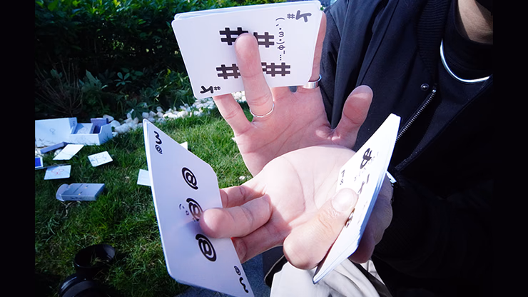Simple Doodle (Color) Playing Cards by Bacon Playing Card - Image 2