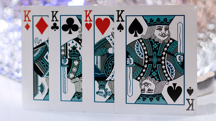 Butterfly Seasons Marked Playing Cards (Winter) by Ondrej Psenicka - Image 2