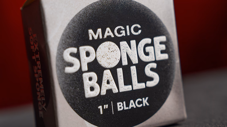 Magic Sponge Balls 50PK BLACK 1" by Murphy's Magic - thumbnail 4