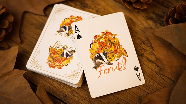 Forest elf Badger Playing Cards - thumbnail 4