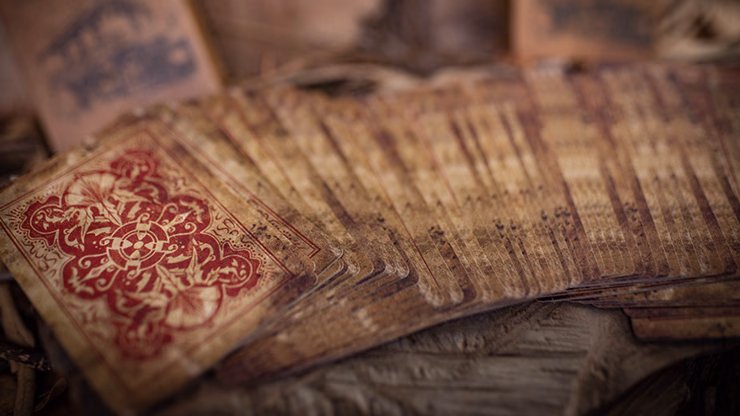 Deadwood Marked (Red) Playing Cards by Matthew Wright and Mark Bennett - thumbnail 3