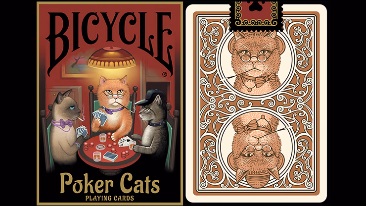 Bicycle Poker Cats V2 Playing Cards - thumbnail 5