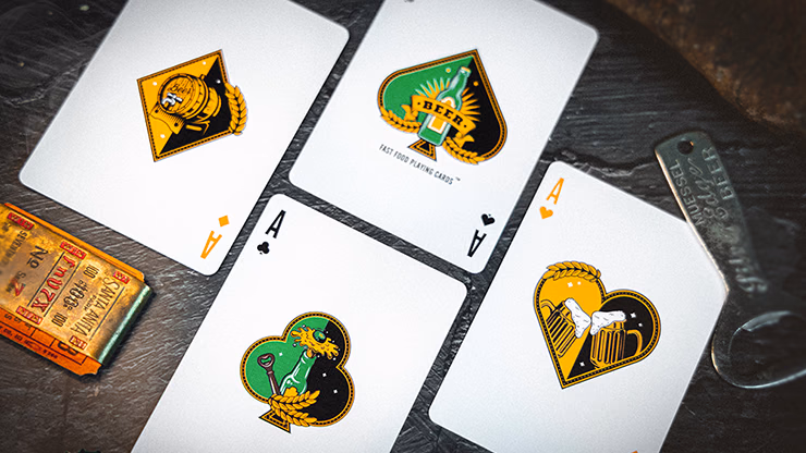 Beer Playing Cards by Fast Food Playing Card Company - thumbnail 4