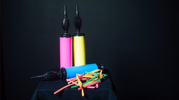 SUPER GAG BALLOON PUMP (Gimmicks and Online Instructions) by Mago Flash -Trick - Image 2