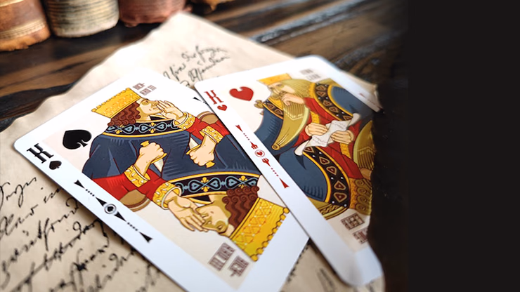 Shakespeare (Black) Playing Cards - thumbnail 3