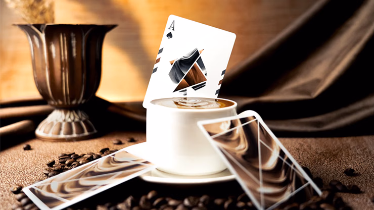 Flexible Mocha Mousse Playing Cards by TCC - Image 2