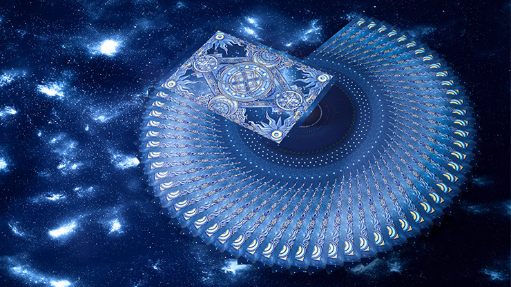 Zodiac (Pisces) Luminous Edition Playing Cards by TCC - Image 2