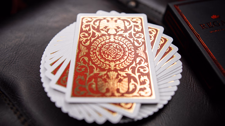 Regalia Red Playing Cards (Signature Edition) by Shin Lim - Image 2