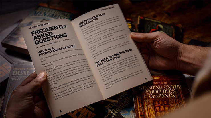 Peter Turner's Mentalism Masterclass Set (13 Books) - thumbnail 6
