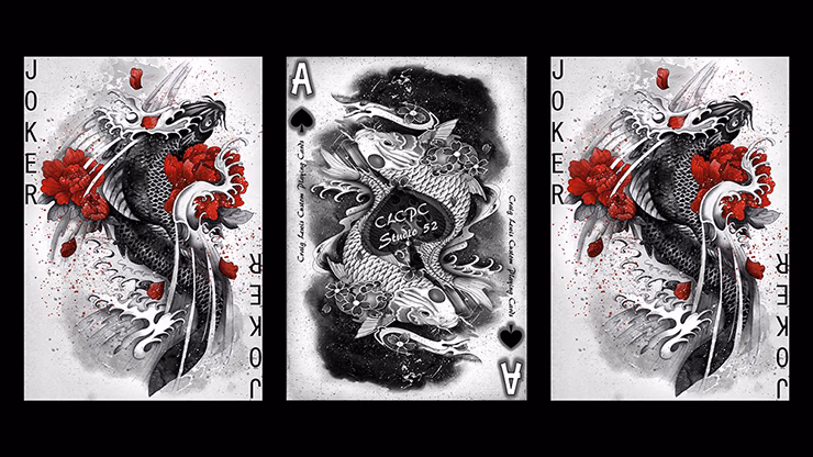 Silver Dragon (Standard Edition) Playing Cards by Craig Maidment - thumbnail 3