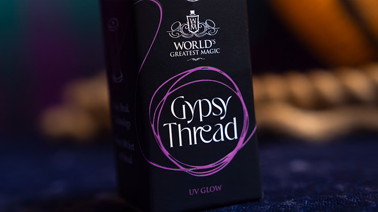 WGM UV GLOW GYPSY THREAD PINK REFILL SPOOL by Murphy's Magic - Trick - Image 2