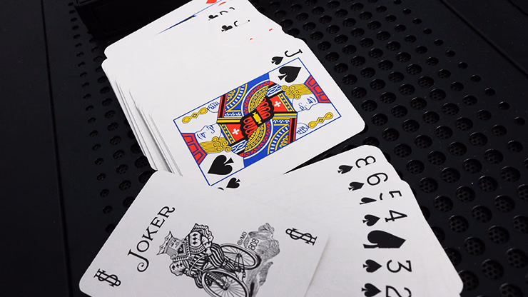 Mini Bicycle Cards (Fuchsia) - thumbnail 4