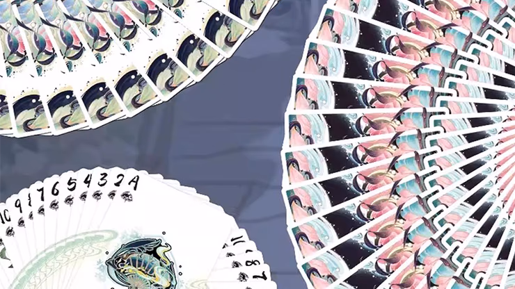 Flower Moon V2 (Moonlight) Playing Cards by King Star - thumbnail 4