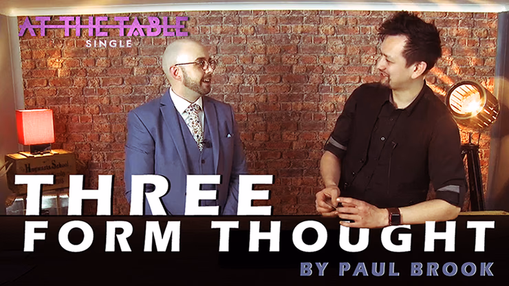 Three Form Thought by Paul Brook ATT Single video DOWNLOAD - magic trick