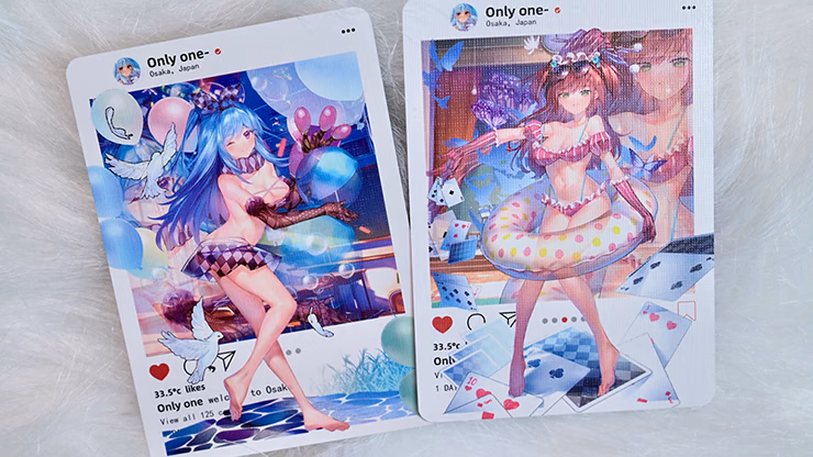 Sweet Cosplay Show - Azure Summer Playing Cards - thumbnail 4