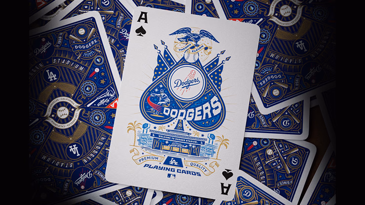 Dodgers Playing Cards by theory11 - Image 2
